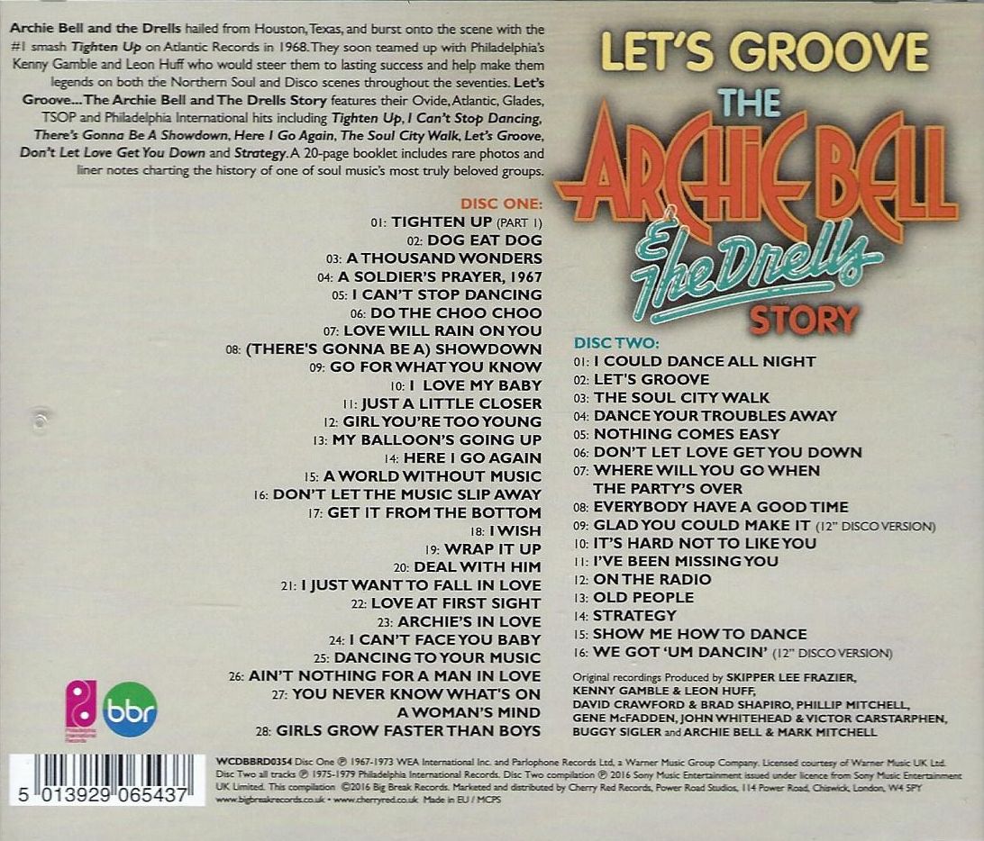 Archie Bell and the Drells Let’s Groove The Archie Bell & The Drells